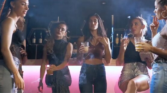 A Very Hot Smoking Girls Party