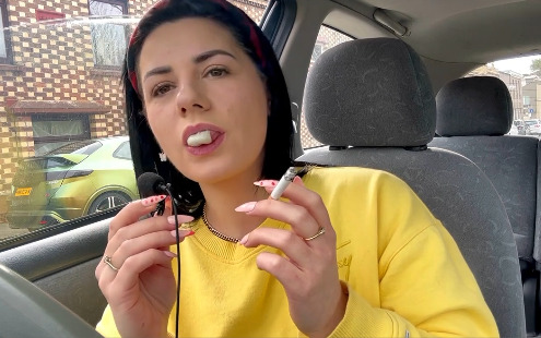 ASMR – Gum Chewing & Smoking (No Talking)