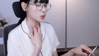 Addicted Korean Petite Smoking #1