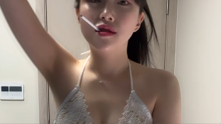 Addicted Korean Petite Smoking #9