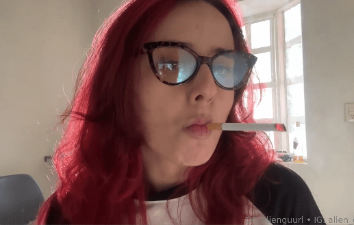 Alien Girl Onlyfans Smoking Video #2 – alien_gurrl