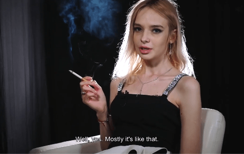Angelina RussianSmokers Interview