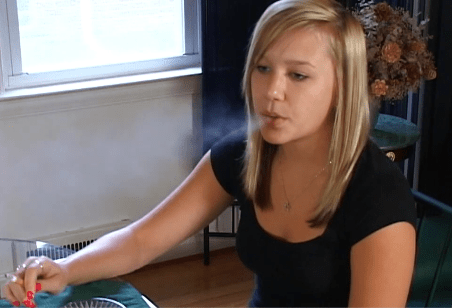 Ashlynn Interview about heavy Smoking Cigarettes