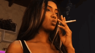 Candyllove3 Ebony Smoking Camgirl #6