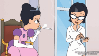 Chain Smoking Girls Pregnant and Lactating – Smoking Fetish Cartoon