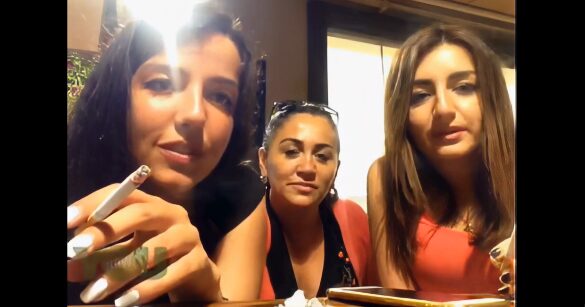 Chainsmoking turkish girls