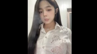 Chinese Teen Smoking Fetish #3