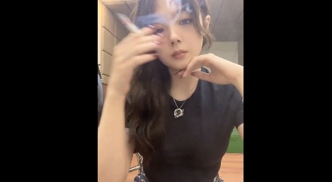 Chinese Teen Smoking Fetish #4