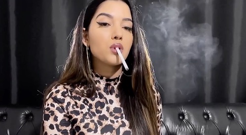 Dangling a cigarette for you – Angie