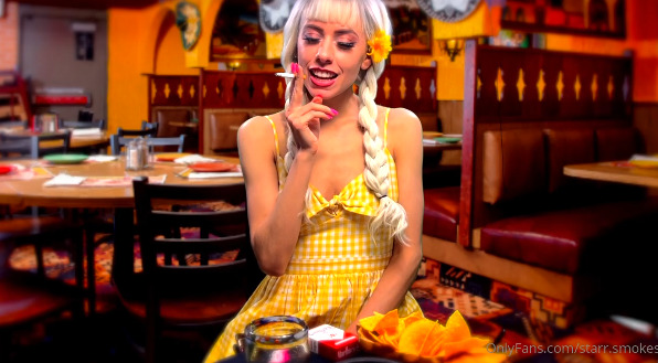 Date with an Innocent Smoking Girl Part 1 (+ sex)