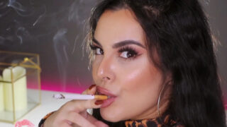 Dildo Smoking Blowjob – Sweet Maria