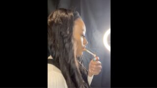 EbonyFoxx_xo Onlyfans Smoking Fetish #3