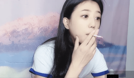 Small Asian Small Cig & Heavy Smoking 2