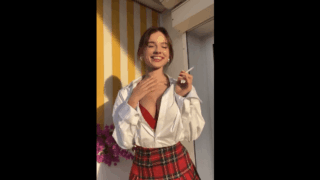 Elizabeth Vasilenka Smoking Fetish