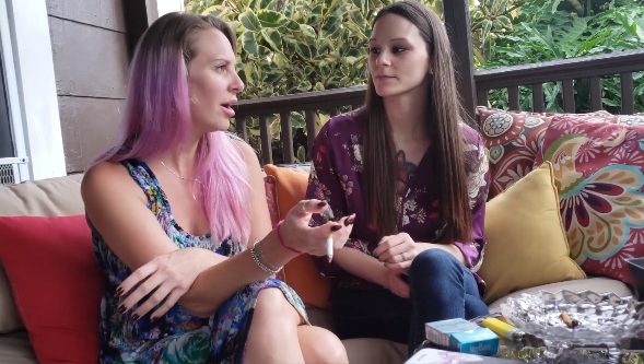 Teaching my best friend to be a smoker like me