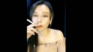 Chinese Slut Smoke and Masturbate #3