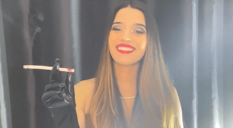 Glossy red Lips and Audible inhales – Angie