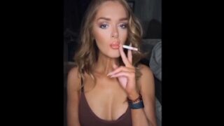 GoddessEllie15 OF 35m Compilation Smoking Video