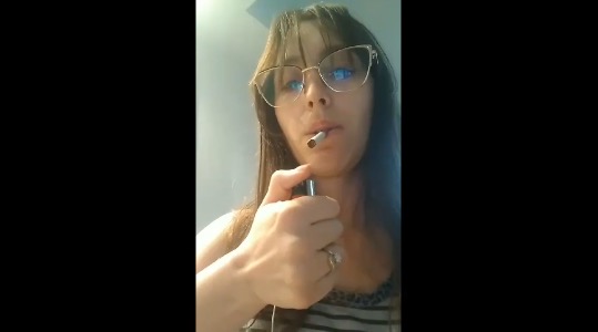 Goddessofsmoke Smoking Fetish OF Clip