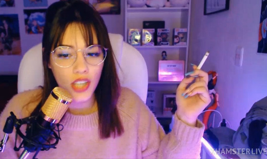 Hathorwarri0r Smoking Camgirl #13