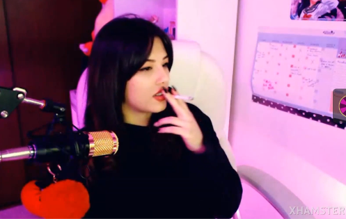 Hathorwarri0r Smoking Camgirl #15