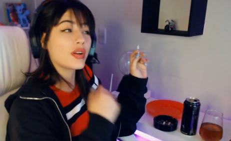 Hathorwarri0r Smoking Camgirl #18