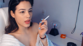 Hathorwarri0r Smoking Camgirl #2