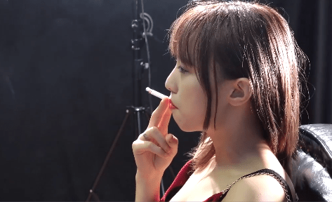 Heimei Chinese Smoking Girl