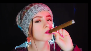 ASMR How to Inhale Big Cigar Smoking – Kazy ASMR