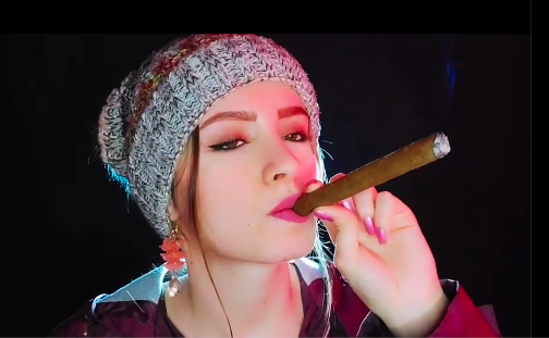 ASMR How to Inhale Big Cigar Smoking – Kazy ASMR