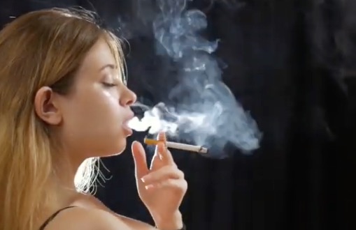 Intoxicated by nicotine