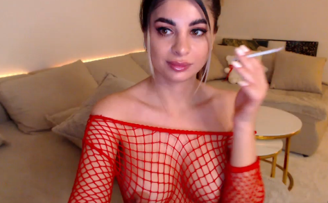 KarlaStarx Smoking Camgirl