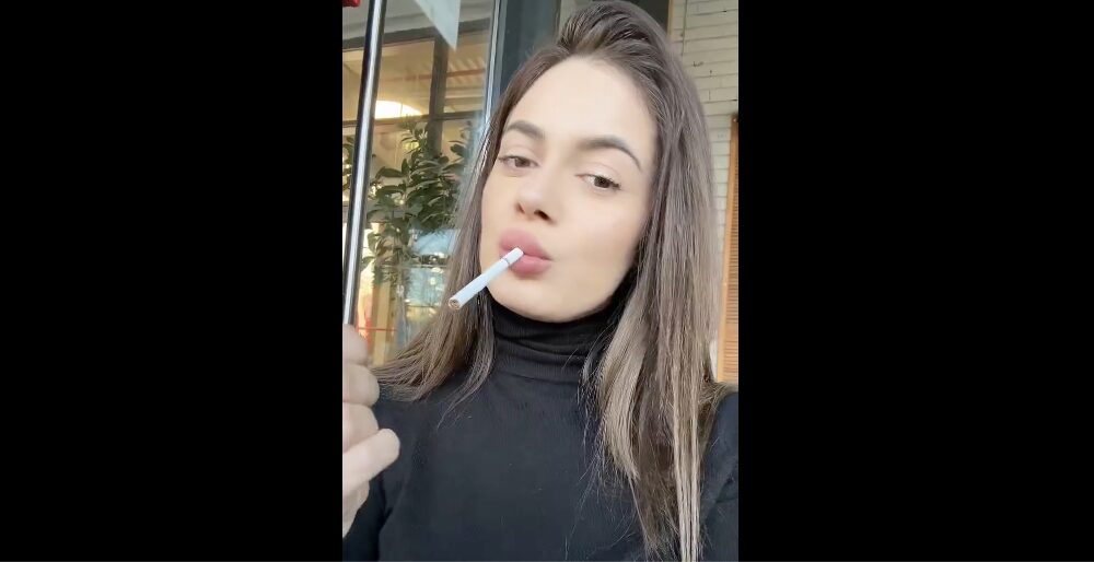Kendra Leighton Smoking for Onlyfans #3