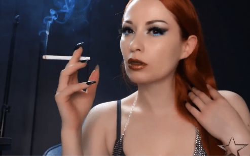 Kira Star OF Smoking Video
