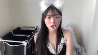 Petite Korean Girl enjoys her Cigarette 4