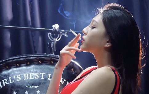 Lingwu Heavy Chinese Smoker Girl HD