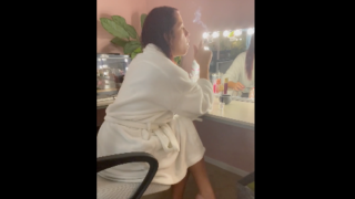 Mamabearasmr smoking fetish video 2