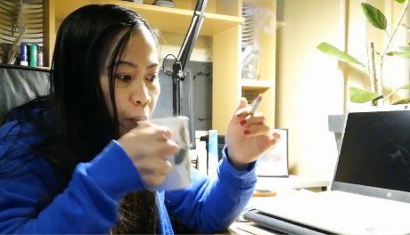 Morning preparation before my class starts – Mary Pinay