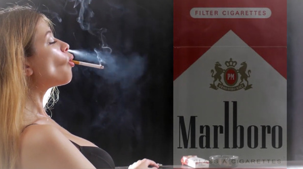 Never Settle For Less (A Cigarette Commercial Caricature)