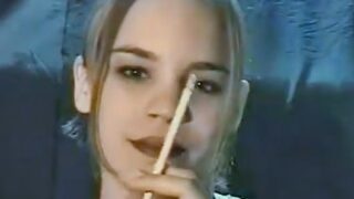 Noemie smoking 120s up close
