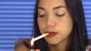 Nothing sexier than a teen girl a dangling a cigarette