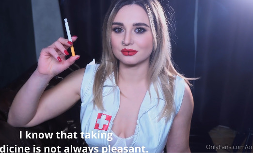 Nurse lures you into Smoking – OnlyYana