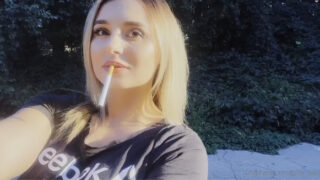 OnlyYana Smoking in Nature 2 (Marlboro 100s)