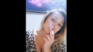 OnlyYana Smoking Fetish Video