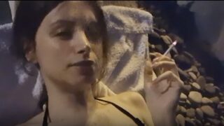 Outside Smoking – Kazy_asmr