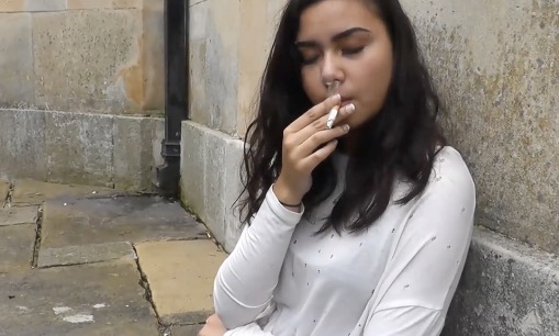 Pink Lungs Turned Black 18 Year Old Heavily Addicted Smoker