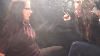 QuebecSmoking – Forced to feed her Pregnant Friend
