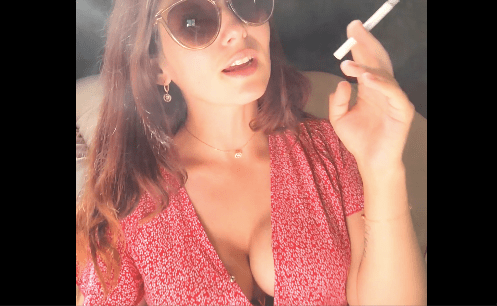 Real Smoking Girl Clip #20