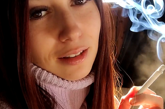 Real Smoking Girl Clip #8