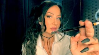 Smoking ASMR with Cigarette holder to relax you
